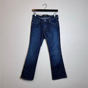 James Cured by Seun for Barneys NY Low-Rise Bootcut Dry Aged Denim - Size 26